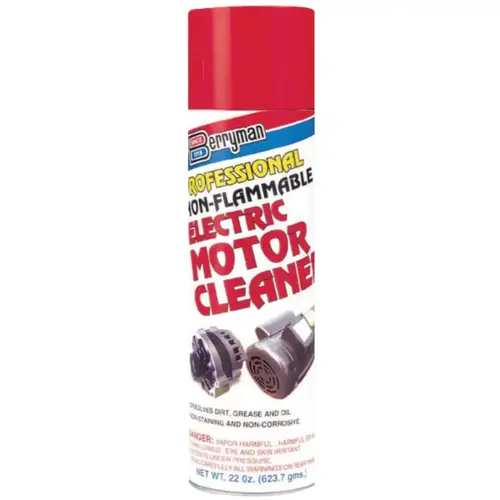 Professional Electric Motor Cleaner, 19 oz Aerosol Can Clear