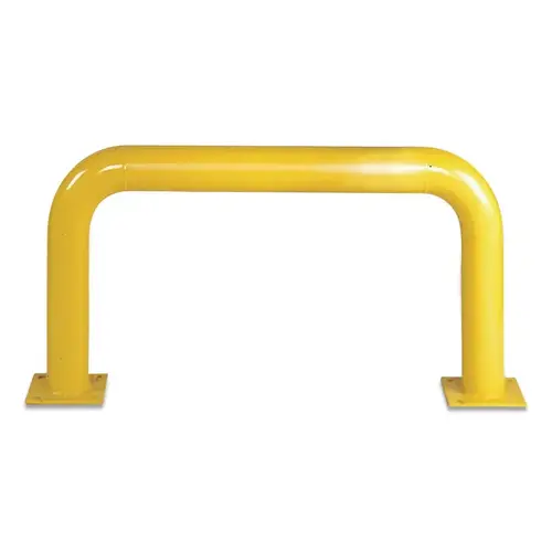 Machine Guard, 24 in H x 48 in L, Yellow