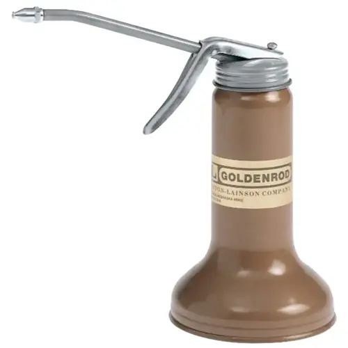 Pistol Pump Oilers, 10 oz, Lever Action, Rigid 5 in Spout