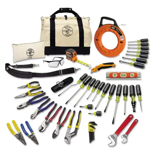 41-Pc Journeyman's Tool Kit, Includes 39-Pocket Tradesman Pro Tool Bag Backpack and Tools 41-Pc Journeyman's Tool Kit, Includes 39-Pocket Tradesman Pro Tool Bag Backpack and Tools