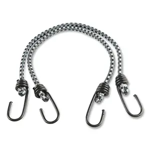 Keeper 06018 18" BUNGEE CORD, COATEDHOOKS EA=BAGOF2