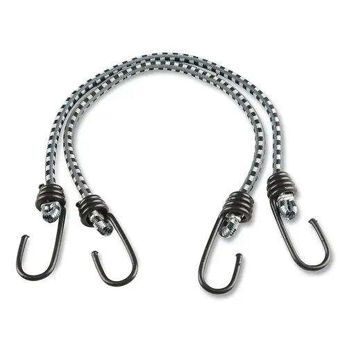 18" BUNGEE CORD, COATEDHOOKS EA=BAGOF2