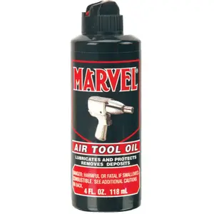 Marvel Mystery Oil 080 Marvel  Air Tool Oil, 4 oz Bottle
