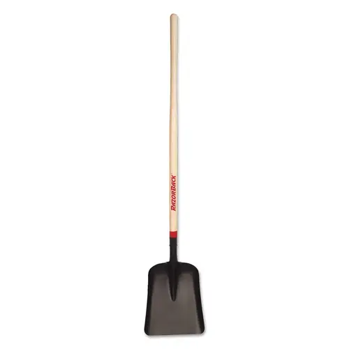 General and Special Purpose Shovel, 14.5 in L X 11.5 in W Blade, 48 in North American Hardwood Straight Handle