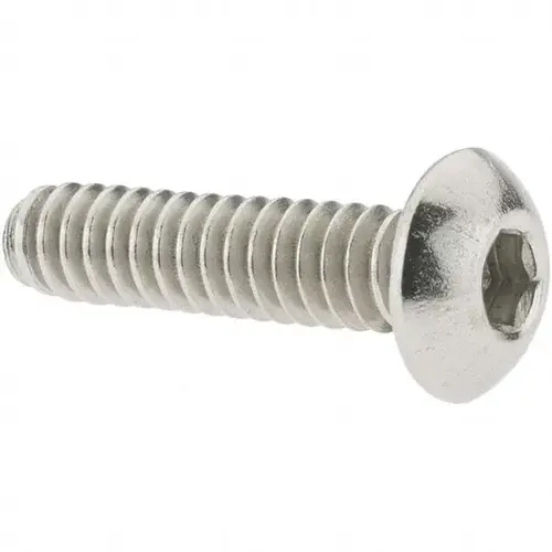 #10-24 3/4" Length Under Head Hex Socket Drive Button Socket Cap Screw