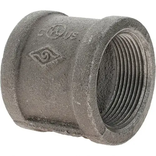 Black Coupling: 1-1/2" - pack of 2 Black Coupling: 1-1/2" - pack of 2