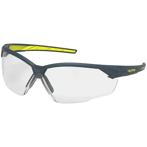 Safety Glasses; Glasses Style: Wraparound ; Lens Coating: Anti-Fog ; Frame Style: Wrap Around ; Lens Color: Clear ; Frame Color: Charcoal ; Size: Universal Safety Glasses; Glasses Style: Wraparound ; Lens Coating: Anti-Fog ; Frame Style: Wrap Around ; Lens Color: Clear ; Frame Color: Charcoal ; Size: Universal
