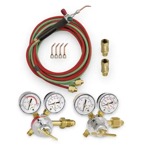 Acetylene LT Outfit, CGA520/CGA540 Cyl Connections Acetylene LT Outfit, CGA520/CGA540 Cyl Connections
