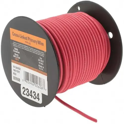 16 AWG Automotive Cross-Linked Polyethylene Wire 16 AWG Automotive Cross-Linked Polyethylene Wire