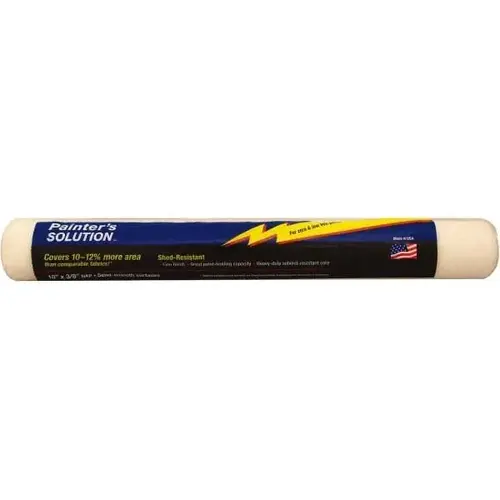 Paint Roller Cover: 3/8" Nap, 18" Wide Paint Roller Cover: 3/8" Nap, 18" Wide