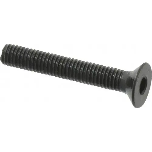 Flat Socket Cap Screw: M3x0.5, 12.9 Alloy Steel, Black Oxide Finish Flat Socket Cap Screw: M3x0.5, 12.9 Alloy Steel, Black Oxide Finish