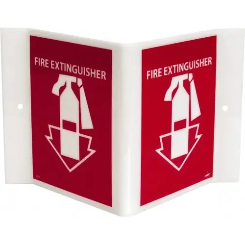 Fire Extinguisher, Acrylic Fire Sign Fire Extinguisher, Acrylic Fire Sign