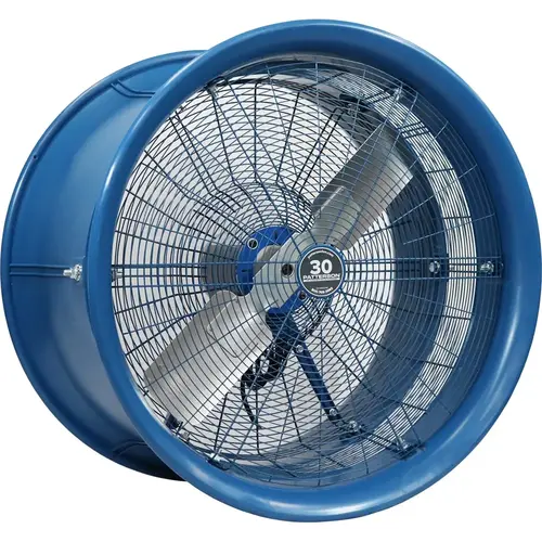 Industrial Circulation Fan: 30" Dia, 12,000 CFM