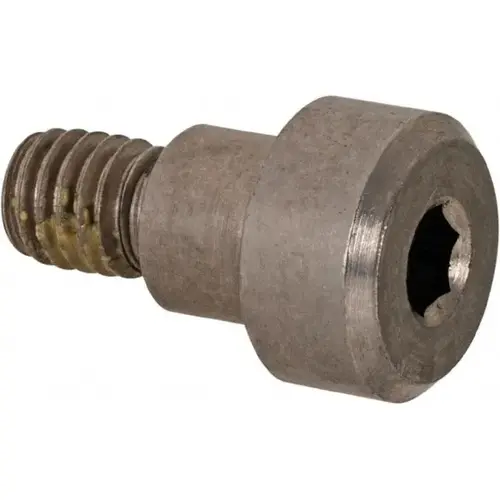 Precision Shoulder Screw: 1/4" Shoulder Dia, 3/16" Shoulder Length, #10-32, 1/4" Thread Length, 18-8 & 303, Stainless Steel, Hex Socket Precision Shoulder Screw: 1/4" Shoulder Dia, 3/16" Shoulder Length, #10-32, 1/4" Thread Length, 18-8 & 303, Stainless Steel, Hex Socket