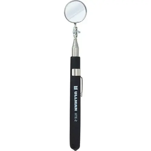 Telescoping Inspection Mirror: Round, Glass Mirror Telescoping Inspection Mirror: Round, Glass Mirror