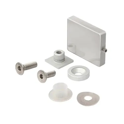 Cabo Chrome Fixed Panel Bracket for Soft Slide Shower Door System Cabo Chrome Fixed Panel Bracket for Soft Slide Shower Door System