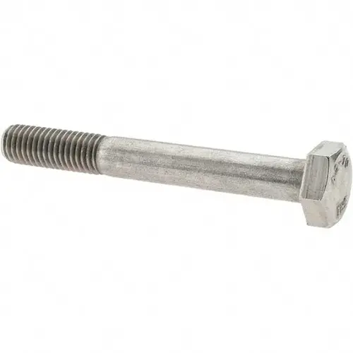 Hex Head Cap Screw: M10 x 1.50 x 80 mm, Grade 18-8 & Austenitic Grade A2 Stainless Steel, Uncoated Hex Head Cap Screw: M10 x 1.50 x 80 mm, Grade 18-8 & Austenitic Grade A2 Stainless Steel, Uncoated