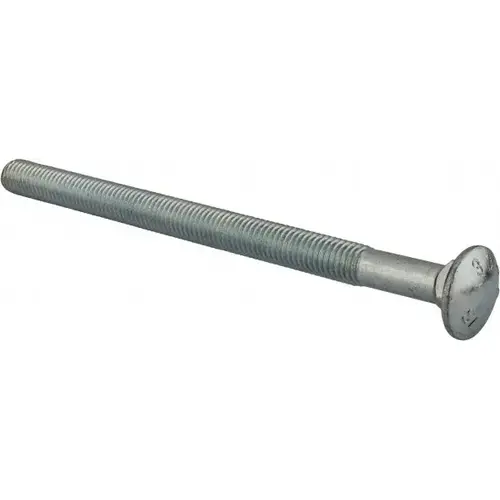 Carriage Bolt: 1/2-13, 7-1/2" Length Under Head, Square Neck Carriage Bolt: 1/2-13, 7-1/2" Length Under Head, Square Neck