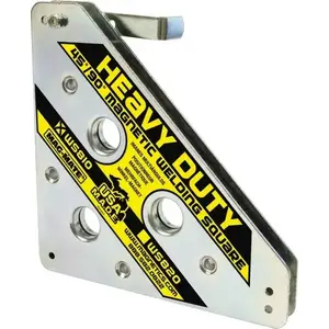 Mag-Mate WS810 8" Wide x 3/4" Deep x 8" High, Ceramic Magnetic Welding & Fabrication Square