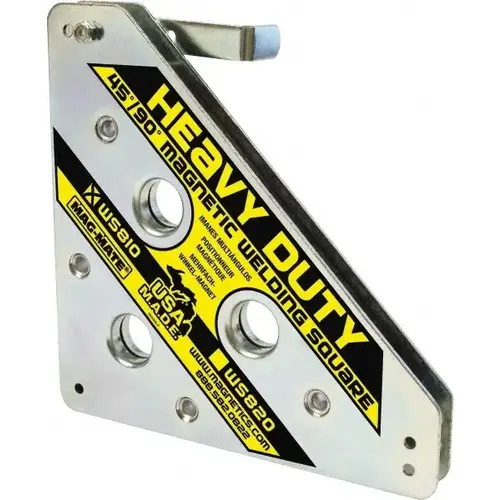 8" Wide x 3/4" Deep x 8" High, Ceramic Magnetic Welding & Fabrication Square