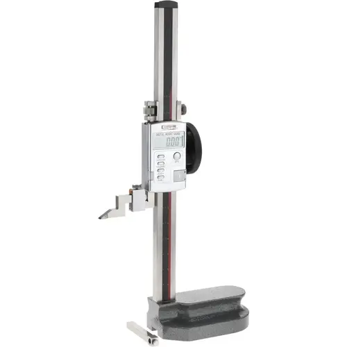Electronic Height Gage: 12" Max, 0.0005" Resolution, 0.001500" Accuracy Electronic Height Gage: 12" Max, 0.0005" Resolution, 0.001500" Accuracy