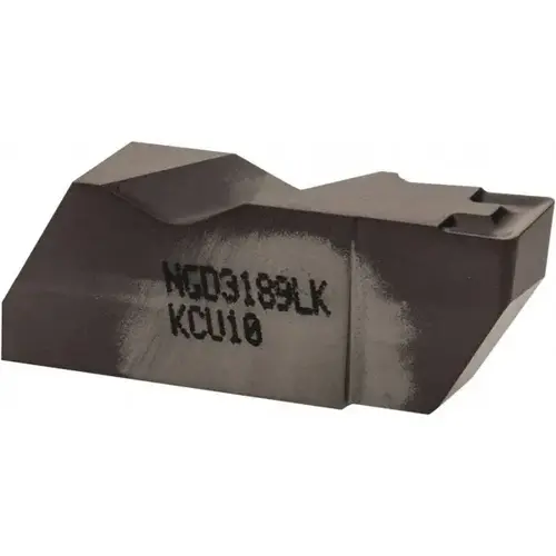 Grooving Insert: NGD3189K KCU10, Solid Carbide AlTiN Grooving Insert: NGD3189K KCU10, Solid Carbide AlTiN