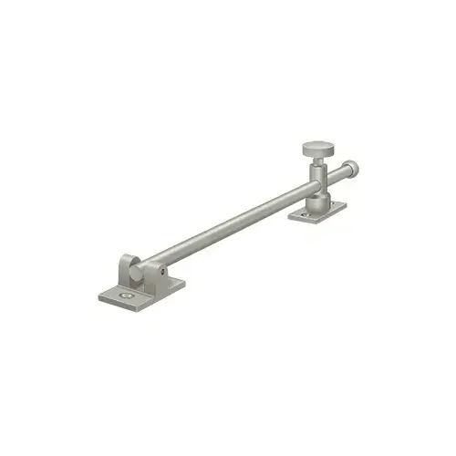 12" Heavy Duty Casement Stay Adjuster; Satin Nickel Finish 12" Heavy Duty Casement Stay Adjuster; Satin Nickel Finish