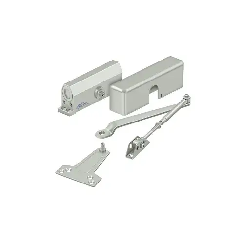 DC70 Door Closer; Aluminum Finish