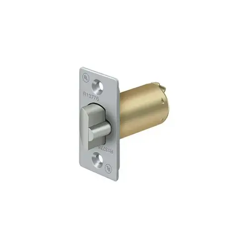GR1 Regular Latch Entry; 2-3/4"; Satin Chrome Finish