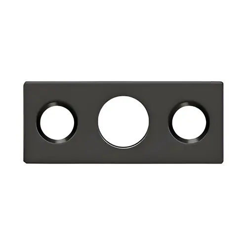 Strike Plate For 7" Flush Bolt in Oil-rubbed Bronze