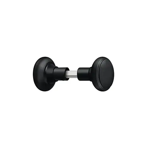 Accessory Knob Set for SDML334, Solid Brass in Paint Black Accessory Knob Set for SDML334, Solid Brass in Paint Black