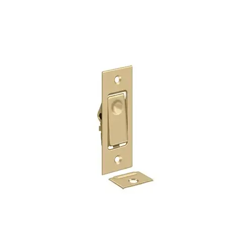Pocket Door Bolts; Jamb Bolt; Satin Brass Finish Pocket Door Bolts; Jamb Bolt; Satin Brass Finish