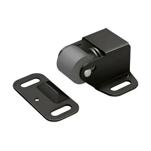 Roller Catch Surface Mounted; Oil Rubbed Bronze Finish Roller Catch Surface Mounted; Oil Rubbed Bronze Finish
