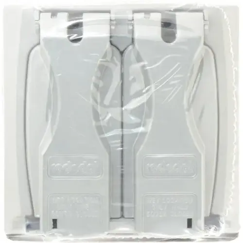 Weather Proof Electrical Box Cover: Zinc Weather Proof Electrical Box Cover: Zinc