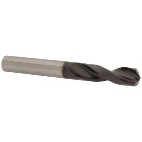 Screw Machine Length Drill Bit: 0.4062" Dia, 130 degree, Powdered Metal Coated Screw Machine Length Drill Bit: 0.4062" Dia, 130 degree, Powdered Metal Coated