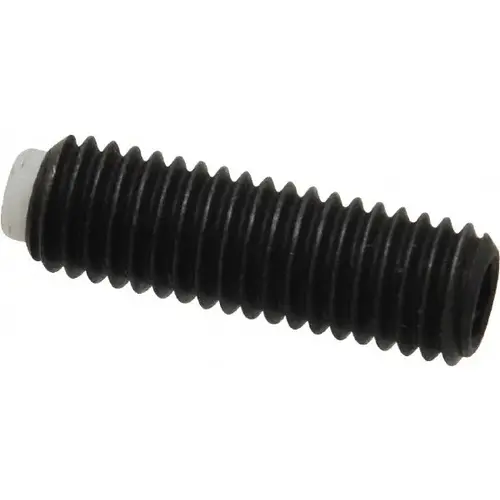 Set Screw: M8 x 1.25 x 25 mm, Soft Tip Point, Steel, Grade 5.8 Set Screw: M8 x 1.25 x 25 mm, Soft Tip Point, Steel, Grade 5.8