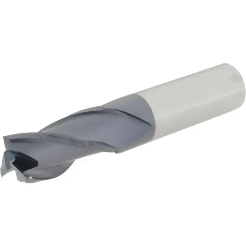 Square End Mill: 3/4 inch Dia, 1-1/2 inch LOC, 3/4 inch Shank Dia, 4 inch OAL, 3 Flutes, Solid Carbide