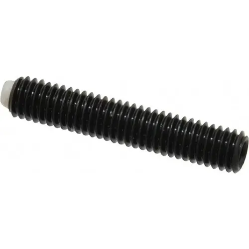 Set Screw: M6 x 1.00 x 32 mm, Soft Tip Point, Steel, Grade 5.8