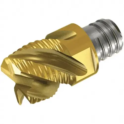 End Replaceable Milling Tip: MMERS1.00B866T15 IC908 IC908, Carbide TiAlN End Replaceable Milling Tip: MMERS1.00B866T15 IC908 IC908, Carbide TiAlN