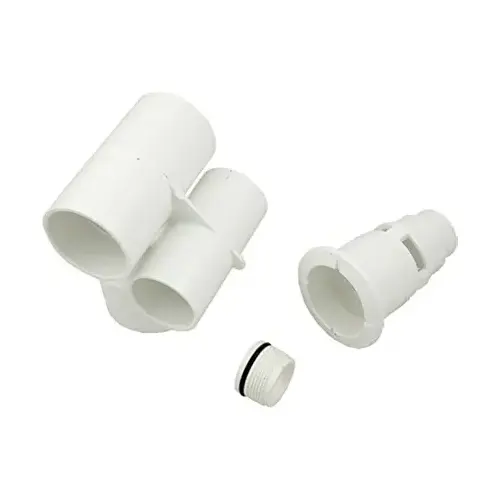 Waterway Poly Gunite Spa Jet Tee Body Assembly - Thumbnail 5