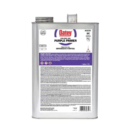 Oatey Gallon Primer Purple Lvoc - pack of 6
