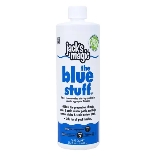 Jack's Magic Blue Stuff Metal Solution Too - Quart