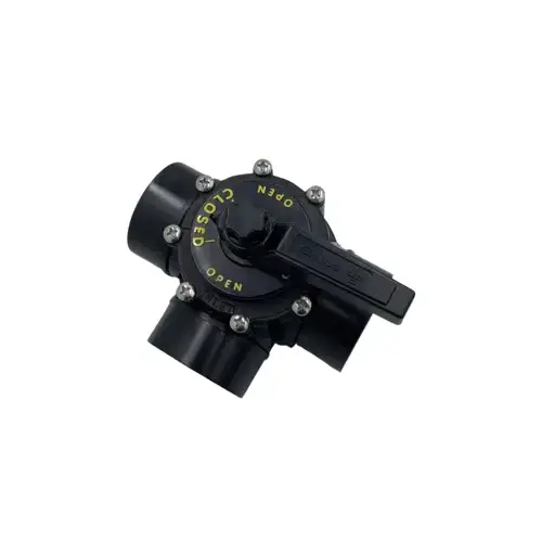 2"-2.5" 3-port Cpvc Perma-seal Diverter Valve Black