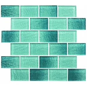 TileXpressions PB-XCSA Caribbean Sea Aquamarine 2 X 3 Tile