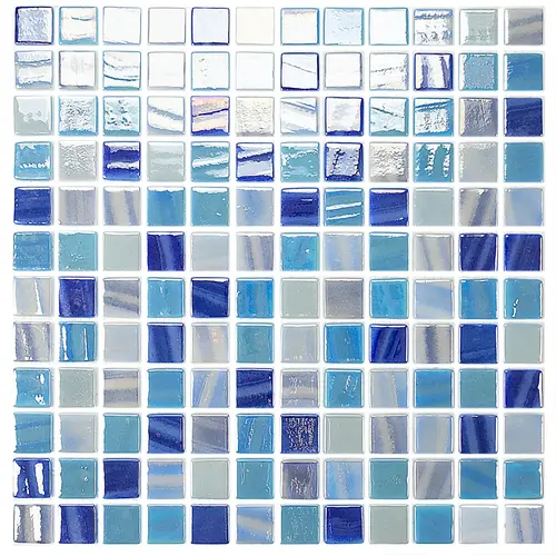 Cloud Mix Fire Glow In The Dark 1 X 1 Tile