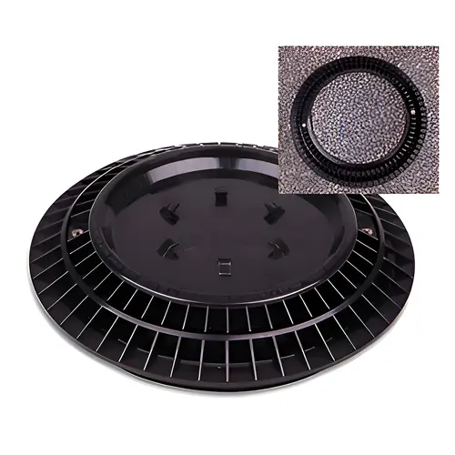 Pebble Top Main Drain Cover, Black