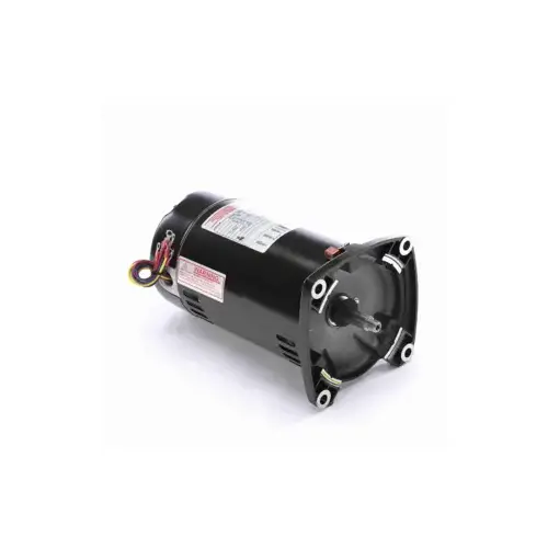 Pool And Spa Pump Motor 1hp, 208-230/460v Black Lacquer Pool And Spa Pump Motor 1hp, 208-230/460v Black Lacquer