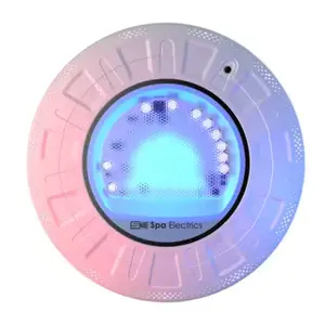 SPA ELECTRICS, INC. R10C L12 R1 WMP R10 Retro 10" Light, 12V RGBW, White Adaptor