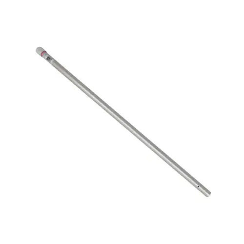 16 ft Straight Pole, 1 -Piece w/Pole Cap Clear 16 ft Straight Pole, 1 -Piece w/Pole Cap Clear