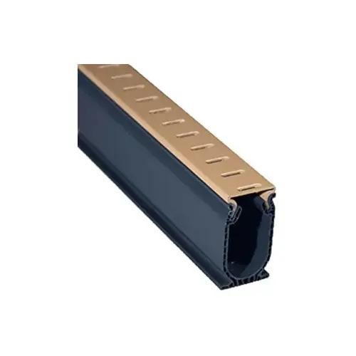 Tan Frontier Deck Drain - 60" Stock Length - pack of 2 Tan Frontier Deck Drain - 60" Stock Length - pack of 2